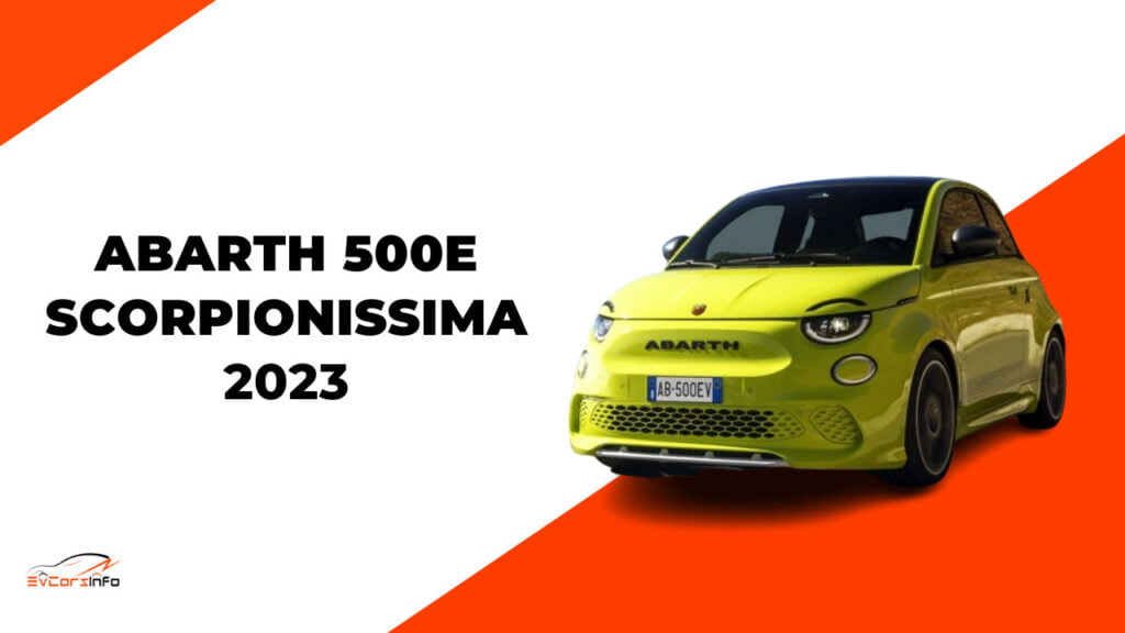 Abarth 500e Scorpionissima Hatchback 2023 All Info