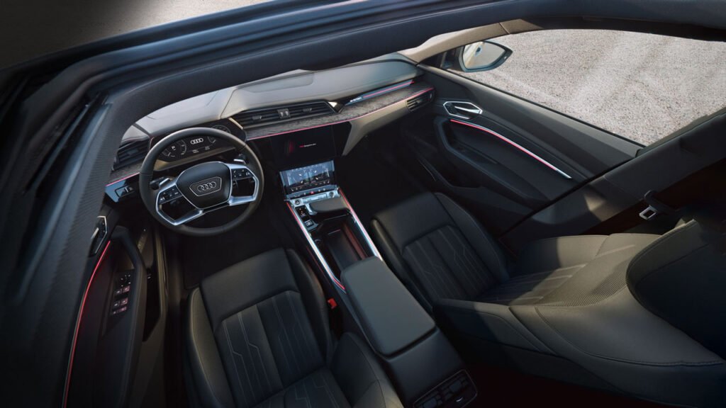 Audi Q8 e-tron Sportback 55 quattro Interior.