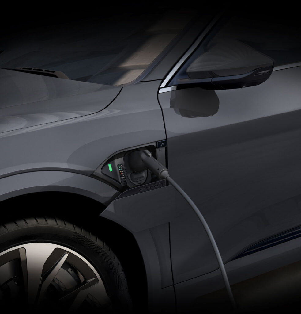 Audi Q8 e-tron Sportback 55 quattro Battery Life & Charging.