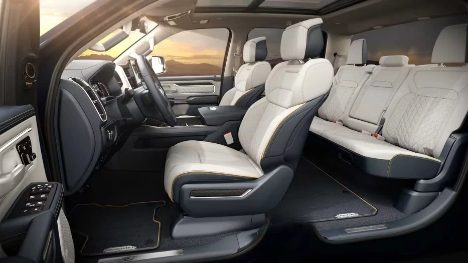 2025 Ram 1500 REV EV Interior, Comfort, and Cargo